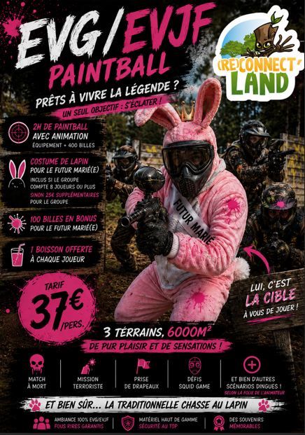 EVG et EVJF chez reconnecland prés de Montpellier