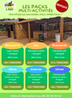 Packs multiactivités Packs multiactivités
